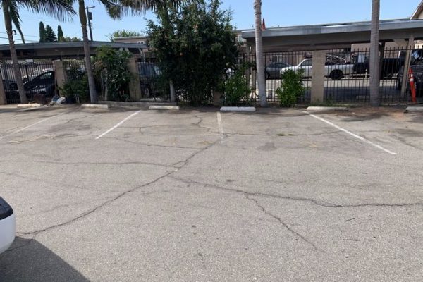 Parking lot striping Huntington Beach